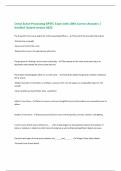 Crime Scene Processing GPSTC Exam with 100&percnt; Correct Answers &vert; Verified &vert;Latest version 2025