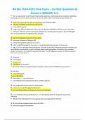 NR 601 2024&ndash;2025 Final Exam &ndash; Verified Questions & Answers &lpar;GRADED A&plus;&rpar;&period;