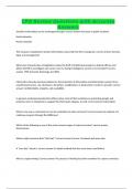 CPO Review Questions with Accurate Answers