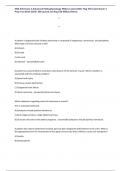 NSG 530 Exam 4 Advanced Pathophysiology Wilkes Latest 2025&sol; Nsg 530 Latest Exam 4 Prep Test Bank 2025&sol; 400 qs and as&sol; Nsg 530 Wilkes &lpar;New&excl;&rpar;
