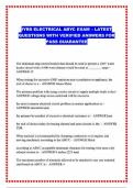 IYRS ELECTRICAL ABYC EXAM &ndash; LATEST QUESTIONS WITH VERIFIED ANSWERS FOR PASS GUARANTEE