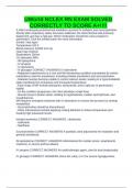 UWorld NCLEX RN EXAM SOLVED CORRECTLY TO SCORE A&plus;&excl;&excl;&excl;&excl;