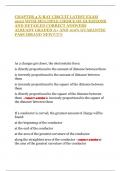 CHAPTER 4 X-RAY CIRCUIT LATEST EXAM 2025 WITH MULTIPLE CHOICE OF QUESTIONS AND DETAILED CORRECT ANSWERS ALREADY GRADED A&plus; AND 100&percnt; GUARANTEE PASS &lpar;BRAND NEW&excl;&excl;&excl;&excl;&excl;&excl;&rpar;
