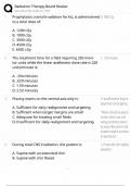Radiation Therapy Board Review study guide and practice test