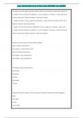 APEA- PHARM DERM EXAM &lpar;ACTUAL EXAM&rpar; QUESTIONS AND ANSWERS