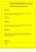  NACE CIP LEVEL 2 QUESTIONS AND ANSWERS 2025