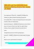 HBIO 202 Lab Final 2025&sol;2026 &ndash; Body Composition&comma; Metabolism & Nutrition Lab Questions with A&plus; Verified Answers