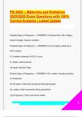 PN 3003 EXAM PACKAGE DEAL QUESTIONS AND VERIFIED DETAILED ANSWERS &vert; 100&percnt; GUARANTEED PASS &vert; ALREADY GRADED A&plus;