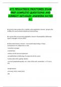 ATI PEDIATRICS PROCTORED EXAM  PREP COMPLETE QUESTIONS AND  CORRECT DETAILED ANSWERS RATED  A&plus;&period;