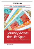 Test bank for Journey Across the Life Span&colon; Human Development and Health Promotion&comma; 6th Edition by Elaine U&period; Polan and Daphne R&period; Taylor &vert;all chapters&vert;