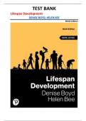 Test bank for Lifespan Development&comma; Ninth Edition by Denise Boyd and Helen Bee &vert;all chapters&vert;