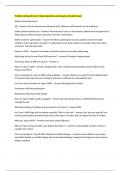 Problem solving tbl cycle 5 Exam Questions and Answers Already Passed 
