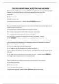 EMS 1021 COURSE EXAM QUESTIONS AND ANSWERS
