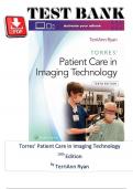 Test bank to Torres' Patient Care in Imaging Technology &ndash; 10th Edition