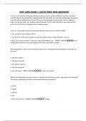 EGR 1400 EXAM 1 QUESTIONS AND ANSWERS