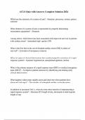 ACLS Quiz with Answers Complete Solution 2025