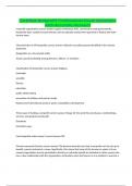 Certified Nonprofit Professional Exam Questions with Accurate Answers