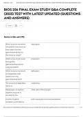 BIOS 256 FINAL EXAM STUDY Q&A COMPLETE &lpar;2025&rpar; TEST WITH LATEST UPDATED &lpar;QUESTIONS AND ANSWERS&rpar;
