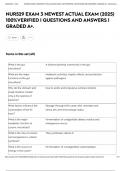 NUR529 EXAM 3 NEWEST ACTUAL EXAM &lpar;2025&rpar; 100&percnt;VERIFIED &vert; QUESTIONS AND ANSWERS &vert; GRADED A&plus;&period;