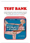 Test Bank for Fauber&rsquo;s Radiographic Imaging and Exposure 7th Edition by Terri L&period; Fauber &ndash; 100&percnt; Verified Questions and Correct Answers &vert; Original Copy &vert; Grade A Guaranteed