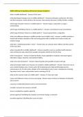 NURS 1430 Exam 4 Questions with Correct Answers Graded A&plus;