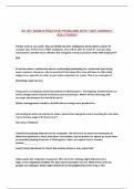 EC 201 EXAM 3 PRACTICE PROBLEMS WITH 100&percnt; CORRECT SOLUTIONS&excl;&excl;
