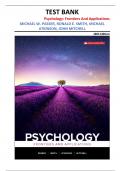 Test bank for Psychology&colon; Frontiers and Applications&comma; 7th Canadian Edition by Passer&comma; Smith&comma; Atkinson&comma; and Mitchell &vert;all chapters&vert;