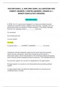 INTB 200 EXAM 1&comma; 2&comma; AND FINAL EXAM &vert; ALL QUESTIONS AND CORRECT ANSWERS &vert; VERIFIED ANSWERS &vert; GRADED A&plus; &vert; NEWEST EXAM &lpar;LATEST VERSIONS&rpar;