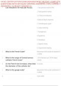 VA BC CERTIFICATION EXAM 2024&sol;2025 MOST RECENT COMPLETE QUESTIONS WITH DETAILED VERIFIED ANSWERS &lpar;100&percnt; CORRECT ANSWERS&rpar; &sol; ALREADY GRADED A&plus;