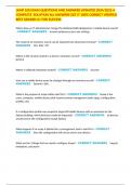 JAMF 100 EXAM QUESTIONS AND ANSWERS UPDATED 2024&sol;2025 A COMPLETE  SOLUTION ALL ANSWERS GET IT 100&percnt; CORRECT VERIFIED BEST GRADED A&plus; FOR SUCCESS