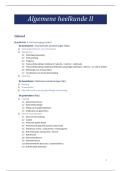 Algemene heelkunde II &lpar;UGent&rpar; &lpar;DGK&rpar; &vert; Uitgebreide samenvatting