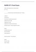 NURS 571 Final Exam 2025&period; 285 Questions And Answers 