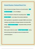Dental Hygiene National Board Test Precision Exam Prep&colon; Model Questions Backed by Experts