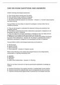 OAE 055 EXAM QUESTIONS AND ANSWERS