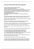 OAE 055 EXAM QUESTIONS AND ANSWERS
