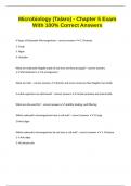 Microbiology &lpar;Talaro&rpar; - Chapter 5 Exam With 100&percnt; Correct Answers