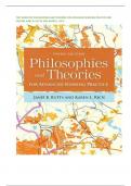 TEST BANK FOR PHILOSOPHIES AND THEORIES FOR ADVANCED NURSING PRACTICE 3RD  EDITION JANIE B&period; BUTTS AND KAREN L&period; RICH 