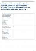 Exam &lpar;elaborations&rpar; EES  