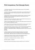 PCA Competency Test &lpar;Georgia Exam&rpar;NEWEST 2025&sol;2026 ACTUAL EXAM COMPLETE QUESTIONS AND CORRECT DETAILED ANSWERS &lpar;VERIFIED ANSWERS&rpar; &vert;ALREADY GRADED A&plus;&vert;&vert;BRAND NEW&excl;&excl; 