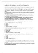 OAE 055 EXAM QUESTIONS AND ANSWERS