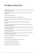 PCA Manual- Study Guide NEWEST 2025&sol;2026 ACTUAL EXAM COMPLETE QUESTIONS AND CORRECT DETAILED ANSWERS &lpar;VERIFIED ANSWERS&rpar; &vert;ALREADY GRADED A&plus;&vert;&vert;BRAND NEW&excl;&excl;