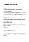 Georgia Certification 2025 NEWEST 2025&sol;2026 ACTUAL EXAM COMPLETE QUESTIONS AND CORRECT DETAILED ANSWERS &lpar;VERIFIED ANSWERS&rpar; &vert;ALREADY GRADED A&plus;&vert;&vert;BRAND NEW&excl;&excl;