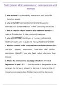 MAC &lpar;master addiction counselor&rpar; exam questions with answers