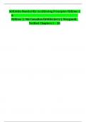Solution Manual for Accounting Principles&comma; 9th Canadian Edition Volume 1 & 2 by Weygandt&comma; Kieso&comma; Kimmel&comma; Trenholm&comma; Warren All Chapters Fully Covered&period;