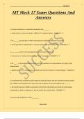 AIT Mock 17 Exam Questions And Answers