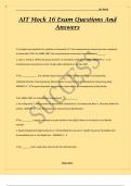 AIT Mock 16 Exam Questions And Answers