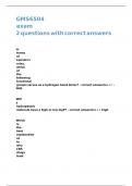 GMS6504 exam 2 questions with correct answers&period;