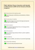 ANAT 100 Block Theory 3 Questions with Detailed  Verified Answers &lpar;100&percnt; Correct Answers&rpar; &sol;Already  Graded A&plus;
