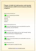 Chapter 15 NURS 122 LAB Questions with Detailed  Verified Answers &lpar;100&percnt; Correct Answers&rpar; &sol;Already  Graded A&plus;