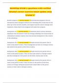 MAN6635 EXAM 2 questions with verified detailed correct answers latest update 2025 Graded A&plus;